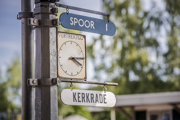 Een van de halteplaatsen van de Miljoenenlijn