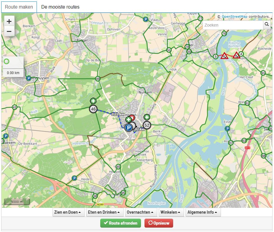 Simply connect numbered junctions in the route planner
